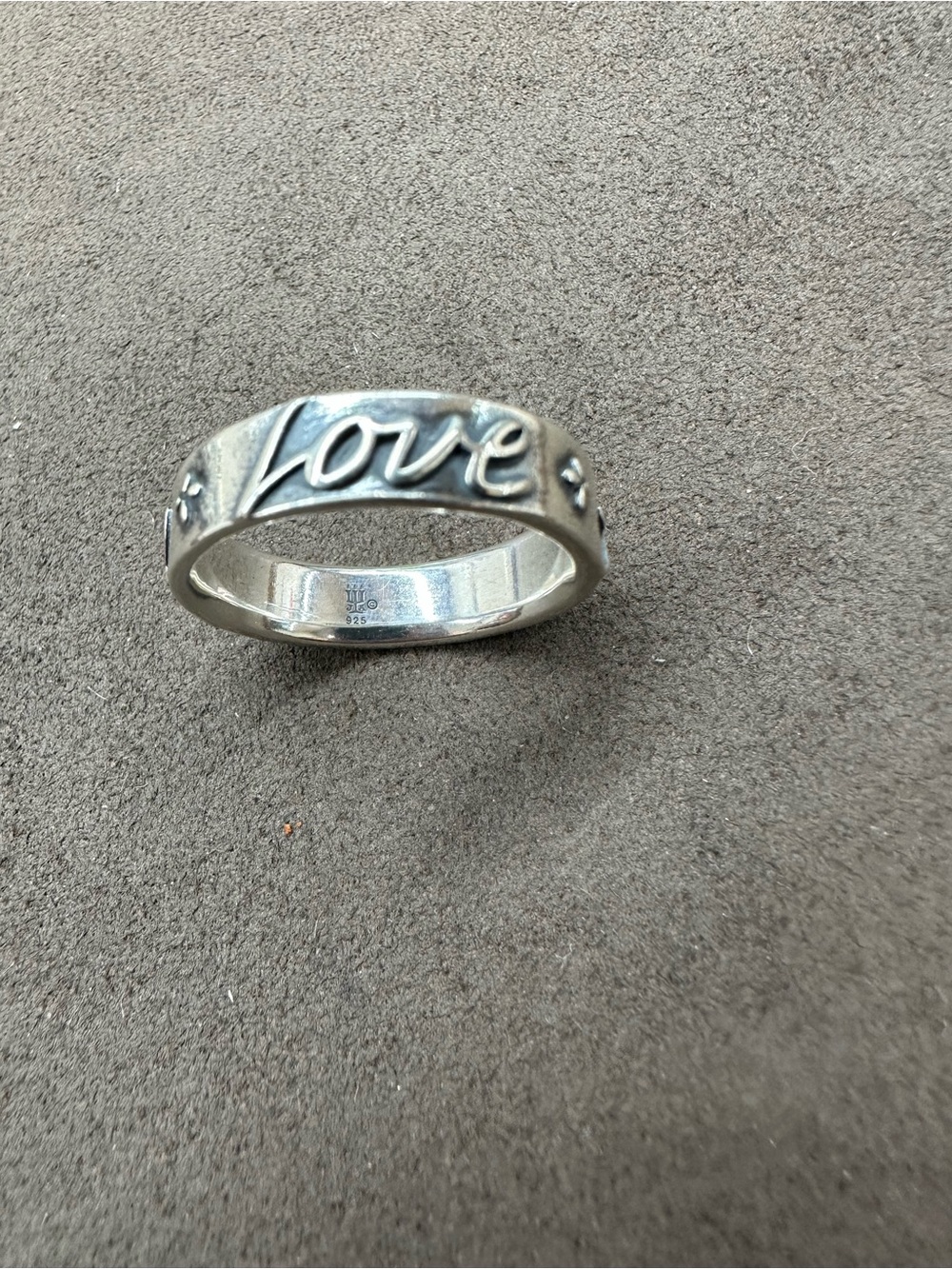 James Avery RETIRED Faith, Hope & Love Ring - Picture 5 of 6